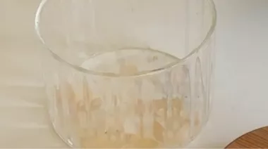 Creamy summer immunity drink made with almonds, dates, and carrots